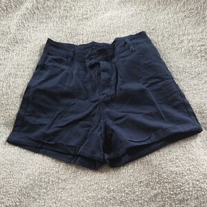 Classic Navy High Waist Shorts